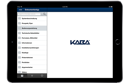 Mobile Salessupport App Kaba Docs